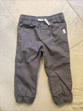 Vineyard Vines Kids Charcoal Elastic-Waist Dress Joggers